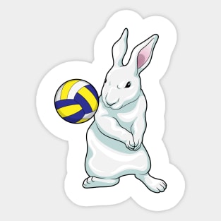 Rabbit Volleyball Sticker